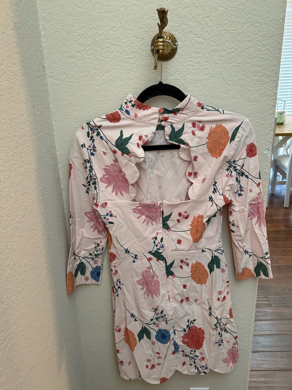 Anthropologie Maeve Mock Neck Stretch Shift Mini Dress - Picture 4 of 5